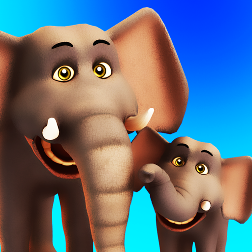 Falando Rei Elefante Vermelho