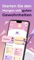 Morgenroutine: Wecker & Planer Plakat