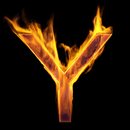 Fire Letter Y Live Wallpaper APK