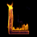 Fire Letter L Live Wallpaper APK
