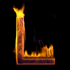 آیکون‌ Fire Letter L Live Wallpaper