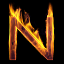 Fire Letter N Live Wallpaper APK