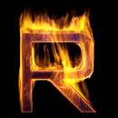 Fire Letter R Live Wallpaper APK