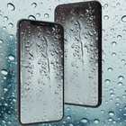 آیکون‌ Rain glass wallpaper