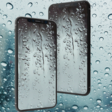 Rain glass wallpaper иконка