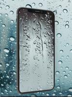 برنامه‌نما Rain glass wallpaper عکس از صفحه