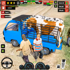 Animal Transport Game Truck 3D icono