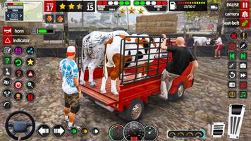 Animal Transport Game Truck 3D captura de pantalla 2