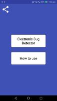 Electronic Bug Detector - Camera Detector Affiche