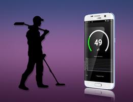 Metal detector - Magnetic field detector poster