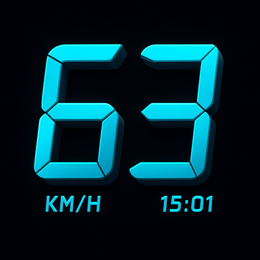 スピードメーターGPS HUD