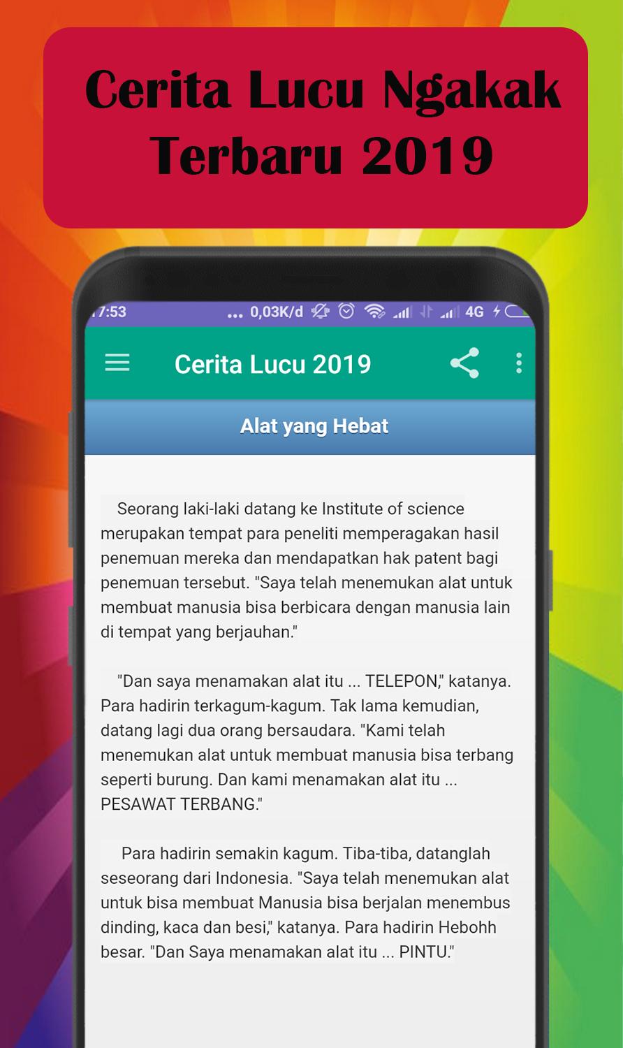 Cerita Lucu Bikin Sakit Perut 2019 For Android Apk Download