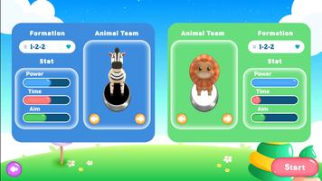 Animal Soccer تصوير الشاشة 2