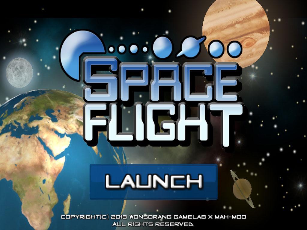 Space Flight. Media Space. Space media