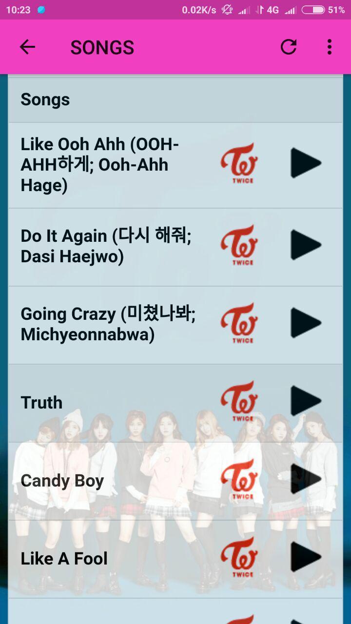 Twice Lyrics Offline For Android Apk Download