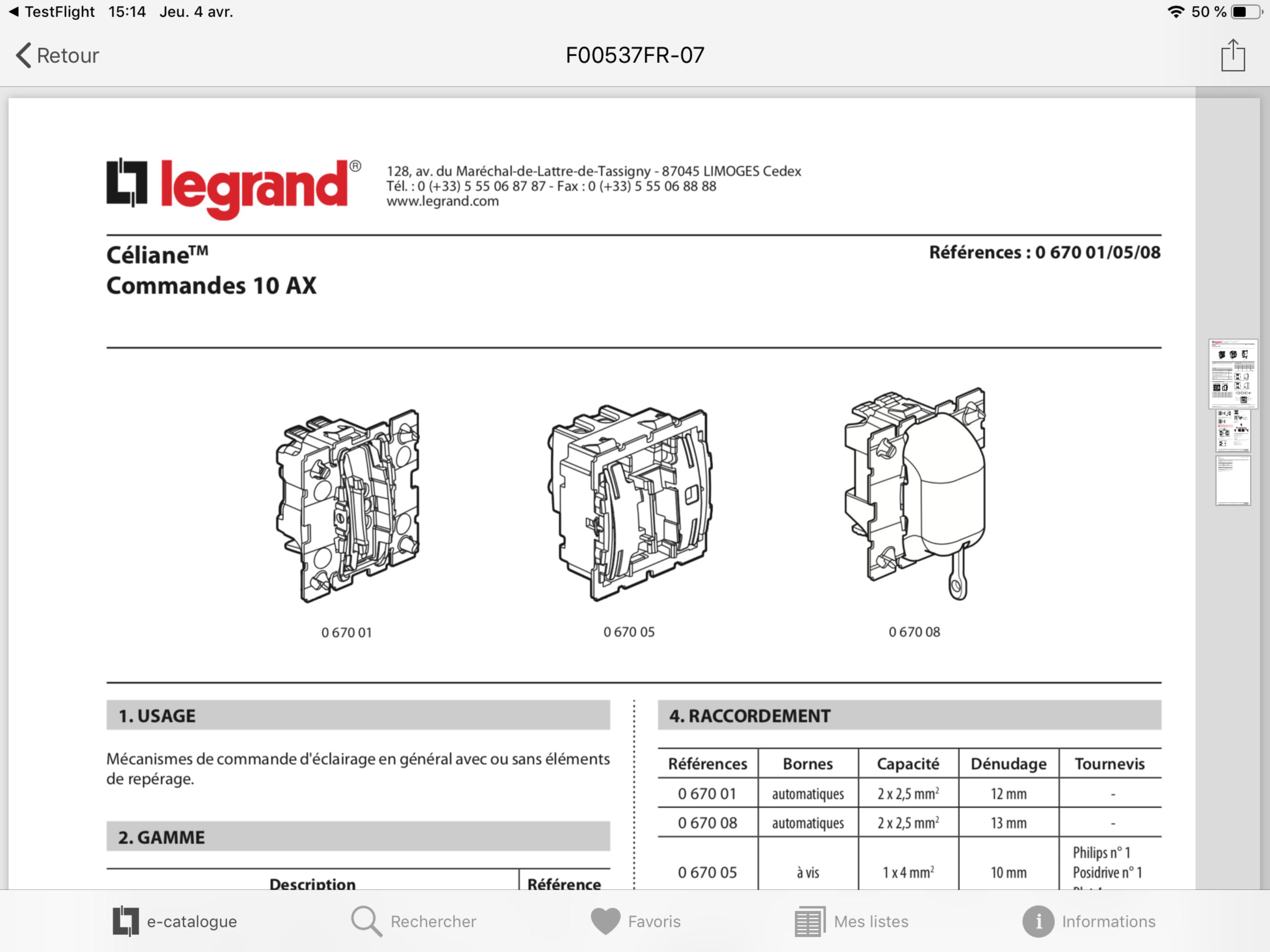 Catalogue Legrand Pro For Android Apk Download