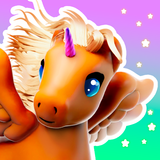 Unicorn Kingdom Merge Stikers biểu tượng
