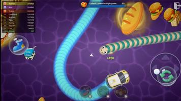 Slinky Snake: Worm.io Game Cartaz