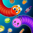 Snake Worm Hungry Slither أيقونة