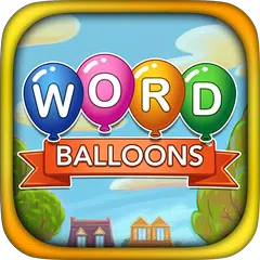 Word Balloons Swipe Word Games