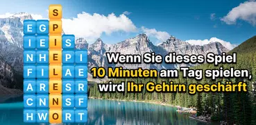 Wörtersuche Block-Rätsel