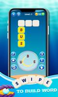 Word Swipe : Word Puzzle Game 스크린샷 1