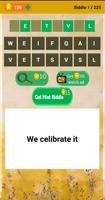 Make Word With Letters Riddles screenshot 1
