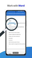 Word Office: Document Reader capture d'écran 1