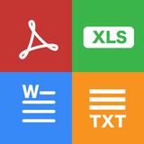 Document Reader - Word, PDF, Txt Files, XLSX, PPT icône