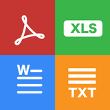 Document Reader - Word, PDF, Txt Files, XLSX, PPT ไอคอน