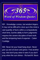 Wisdom Quotes capture d'écran 3