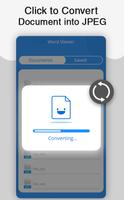 Word to Jpeg Converter - Word Document Viewer screenshot 1