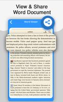 Word to Jpeg Converter - Word Document Viewer screenshot 2