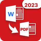 Docx - Word to PDF Converter-icoon