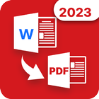 Docx - Word to PDF Converter أيقونة