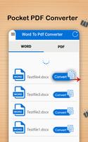 Word to PDF - Free Document Converter Affiche