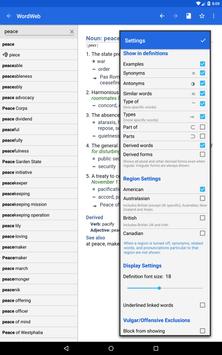 Dictionary - WordWeb 截图 8