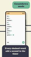 Chain Reaction. Word Chain ảnh chụp màn hình 2