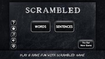 Word Scramble Game ポスター