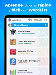 Descargar XAPK de WordList Aprendizaje Visual