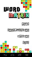 Word Matrix plakat