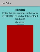 HexColor تصوير الشاشة 1