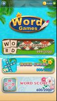 Word Games(Cross, Connect, Sea Plakat