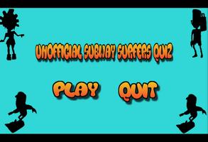 Unofficial Subway Surfers Quiz পোস্টার