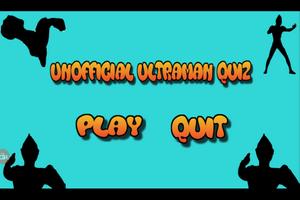Unofficial Ultraman Quiz Poster