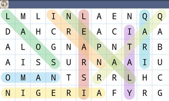 برنامه‌نما Word Search عکس از صفحه