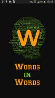 Find Words in Word Affiche