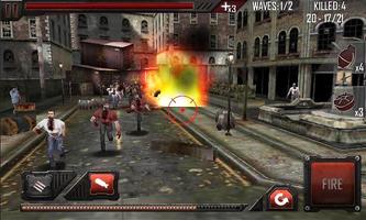 Tueur de zombie de rue 3D capture d'écran 2
