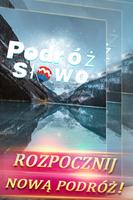 Podróż Słowo-poster