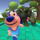 Dog's Fantasy World - 3D Runner Game icône